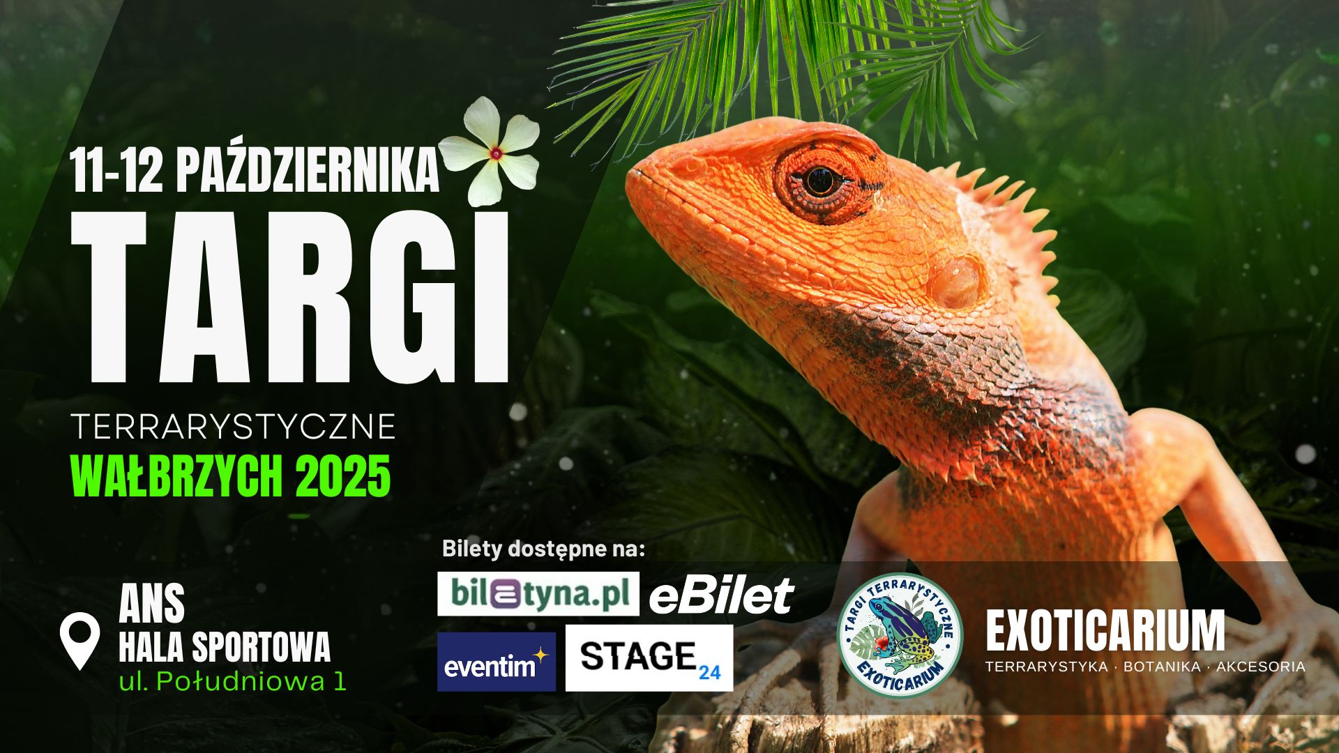 Plakat – 2025-10-11,12 – Exoticarium (Wałbrzych)